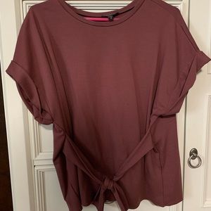 Express women’s shirt with front tie